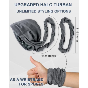 Babalet Silk Satin Lined Halo Turban for Men and Women