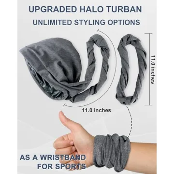 Babalet Silk Satin Lined Halo Turban for Men and Women