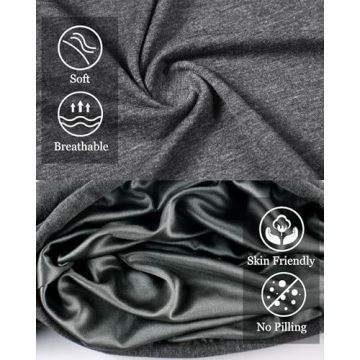 Babalet Silk Satin Lined Halo Turban for Men and Women