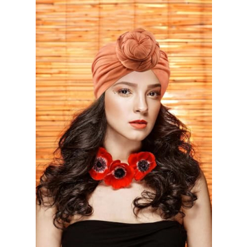 Babalet Silk Satin Lined Halo Turban for Men and Women
