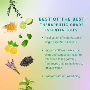 MOXĒ Nasal Inhalers Bundle - 8 Pure Essential Oils