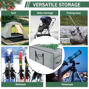 EMOMAS Heavy Duty Christmas Tree Storage Bag 7.5ft