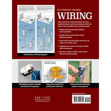 Ultimate Guide: Wiring, 9th Updated Edition (Creative Homeowner) DIY Residential Home Electrical Ins...