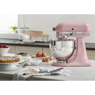 KitchenAid Artisan 5-Quart Tilt-Head Stand Mixer in Dried Rose