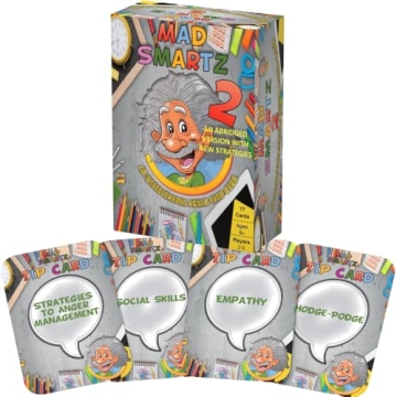 Thought-Spot MAD SMARTZ 2: an Interpersonal Skills Card Game for Anger & Emotion Management, Social ...