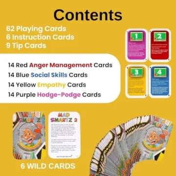 Mad Smartz 2: Educational Card Game for Social Skills & Fun