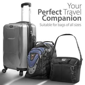 Fosmon TSA Approved Cable Locks - Secure & Durable