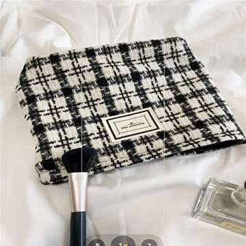 Cosmetic Bags for Women Makeup Bag Large Capacity Purse Travel Toiletry Zipper Storage Pouch Make up...