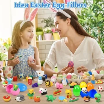 HINZER 100 Pack Cute Animal Erasers for Kids Bulk Pack