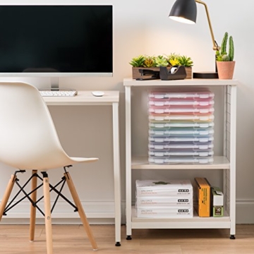 IRIS USA Board Game Organizer Clear Storage Case 10-Pack