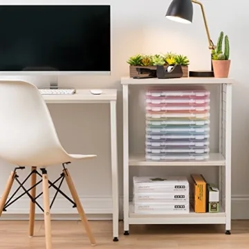 IRIS USA Board Game Organizer Clear Storage Case 10-Pack