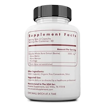 Ancestral Supplements Grass Fed Bone and Marrow Health