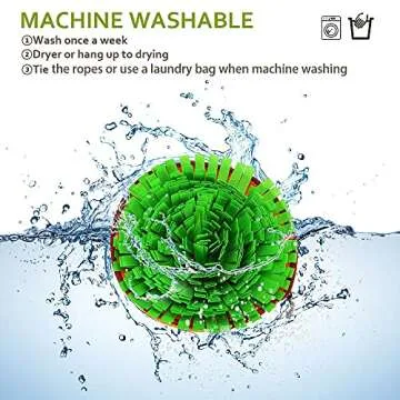 TOTARK Snuffle Mat for Dogs - Interactive Feeding Puzzle