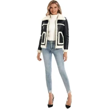 Elegant & Warm DIASHINY Women's Fur Lined Jacket