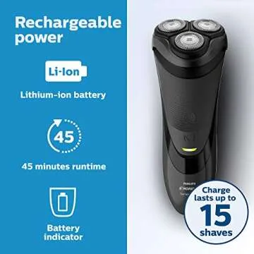 Philips Norelco Shaver 3100 Rechargeable Electric Shaver