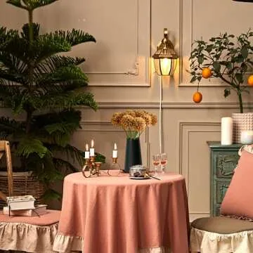 Mandy's 12pcs Light Brown Artificial Chrysanthemum Ball Flowers