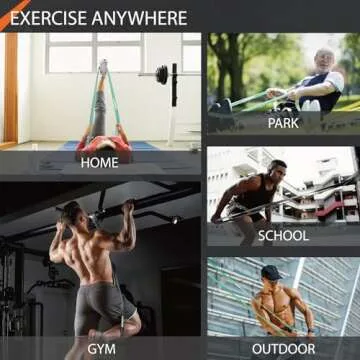 LISUBAN Pull Up Bands, Exercise Bands Resistance, Resistance Bands, Pull Up Assistance Bands, Workout Bands Resistance, Bands for Working Out, Ideal for Strength Training, Assisted Pull-ups, Gym