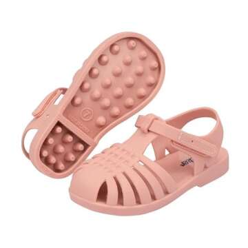Swalker Children's Soft Jelly Sandals Kid's Sandals In Recyclable,Closed-Toe With Anti-Slip Sole, Ea...