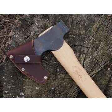 Council Tool 1.7 lb. Wood-Craft Camp Carver Axe, 16" Curved Handle Axe