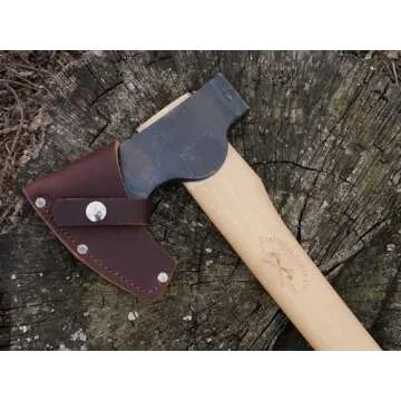 Council Tool 1.7 lb. Wood-Craft Camp Carver Axe, 16" Curved Handle Axe