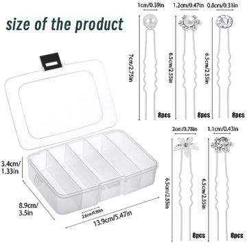 48 Pack Bridal Hair Pins – Elegant Wedding Accessories