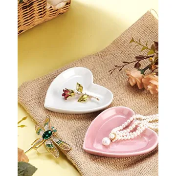 JAMEND CLXP Engagement Ring Dish for Home Decor
