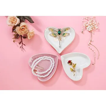 JAMEND CLXP Engagement Ring Dish for Home Decor