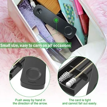 Eco-Friendly Reusable Cotton Swabs for Makeup & Care