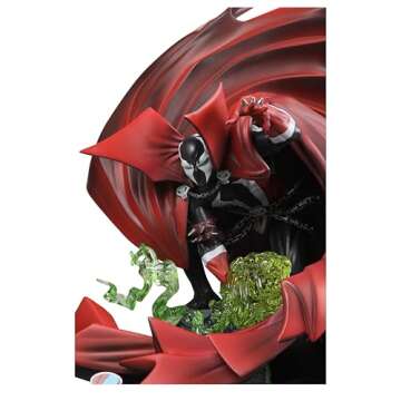 McFarlane Toys - Spawn #1 (Black White & Red All Over) 1:10 Scale Resin Statue