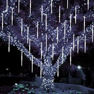 Twinkle Star Meteor Shower Lights - 288 LED Outdoor Decor