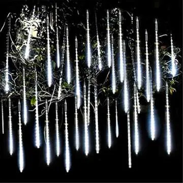 Twinkle Star Meteor Shower Lights - 288 LED Outdoor Decor