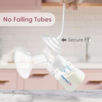 Maymom Replacement Tubings Compatible with Spectra Replacement Pump Parts Spectra S1 Spectra S2 Spectra 9 Plus Tubes Longer Than Original Spectra Tubing