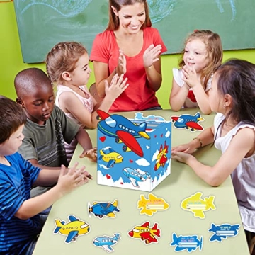 Airplane Valentine's Cards Kit for Kids Classroom Exchange