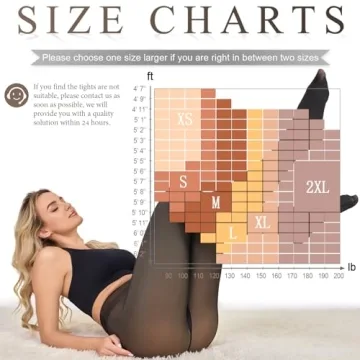 KBVOT Fleece Lined Tights Women Sheer Fake Translucent Winter Thermal Pantyhose Opaque Warm Thick High Waist Leggings(XS-2XL)