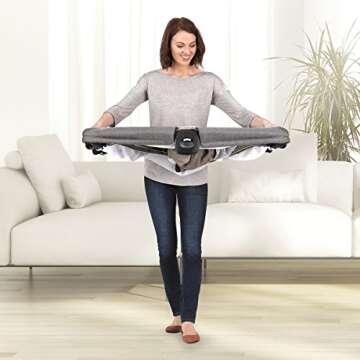 Chicco FastAsleep Go Full-Size Travel Playard, Graphite