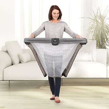 Chicco FastAsleep Go Full-Size Travel Playard, Graphite