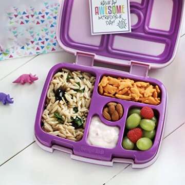 Bentgo Leak-Proof Children's Lunch Box - Purple