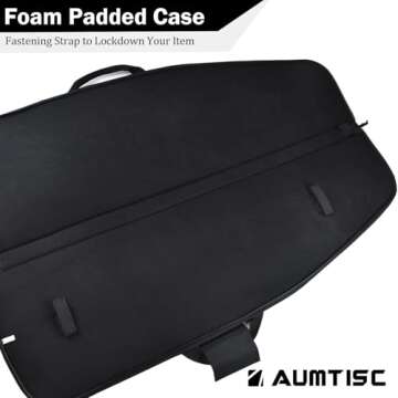 AUMTISC Tactical Soft Rifle Gun Case for Scoped Firearms