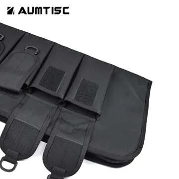 AUMTISC Tactical Soft Rifle Gun Case for Scoped Firearms
