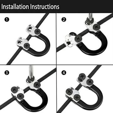 HRCHCG Archery Compound Bow D Loop - Durable Bow Accessory