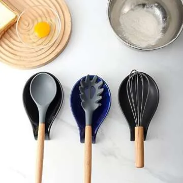 Nihow Ceramic Spoon Rest - Stylish and Durable Kitchen Essential