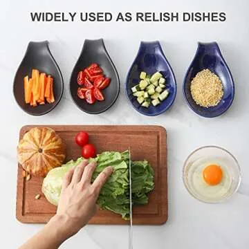 Nihow Ceramic Spoon Rest - Stylish and Durable Kitchen Essential