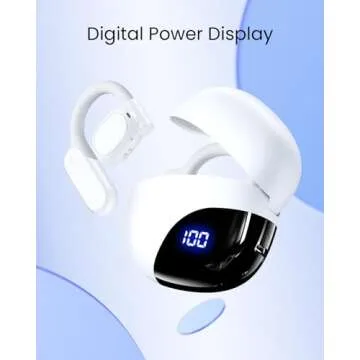 TAGRY Open Ear Bluetooth Earbuds 80Hrs Playtime