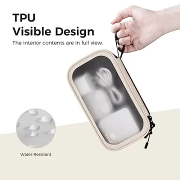 Pack All Clear Electronics Organizer for Travel and Work