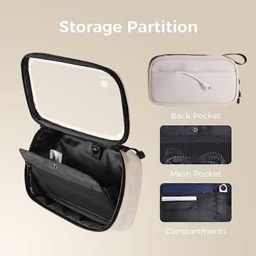 Pack All Clear Electronics Organizer for Travel and Work