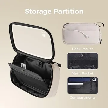 Pack All Clear Electronics Organizer for Travel and Work