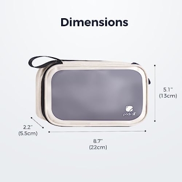 Pack All Clear Electronics Organizer for Travel and Work