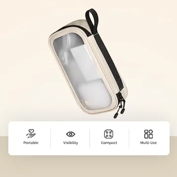 Pack All Clear Electronics Organizer for Travel and Work