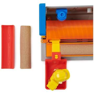 Rubble & Crew, Rubble’s Workshop Playset, Construction Toys with Kinetic Build-It Sand & Rubble Action Figure, Kids Toys for Boys & Girls Ages 3+