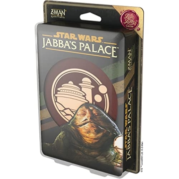 Z-Man Games Jabba's Palace A Love Letter Game - Rebel Bravery and Vile Deceit! Strategy Game for Kids and Adults Set in The Star Wars Universe, Ages 10+, 2-6 Players, 20 Minute Playtime, Made